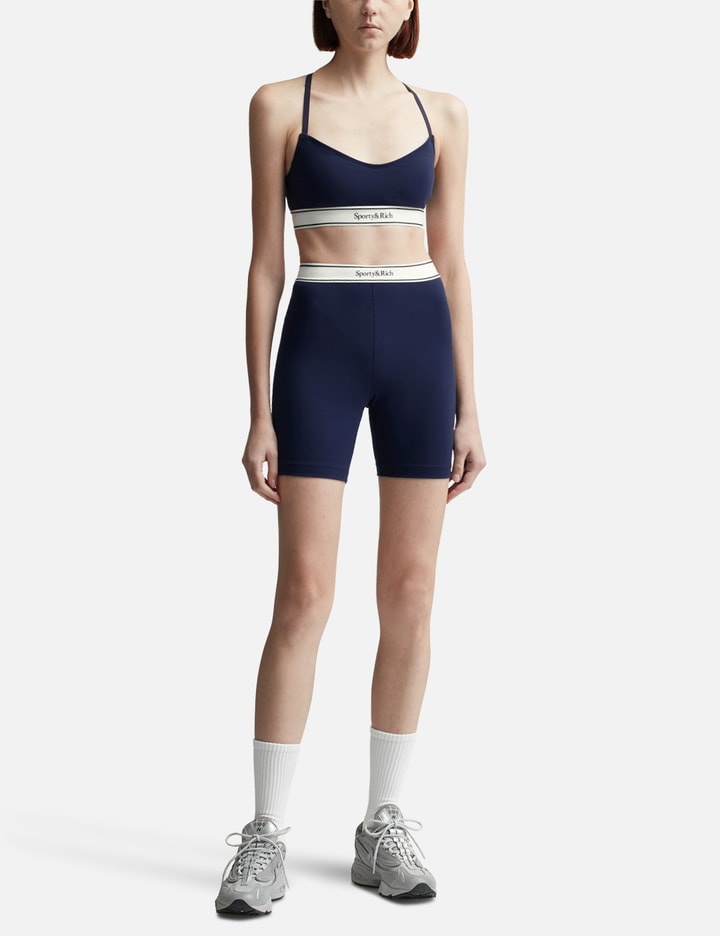 Serif Logo Sports Bralette