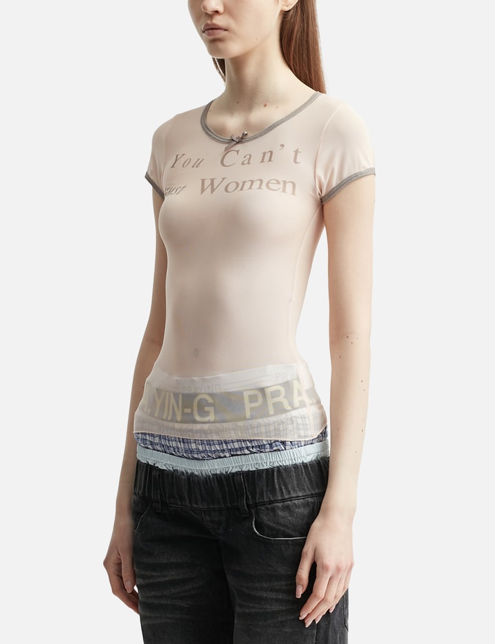 Can't Trust Women Sheer Top