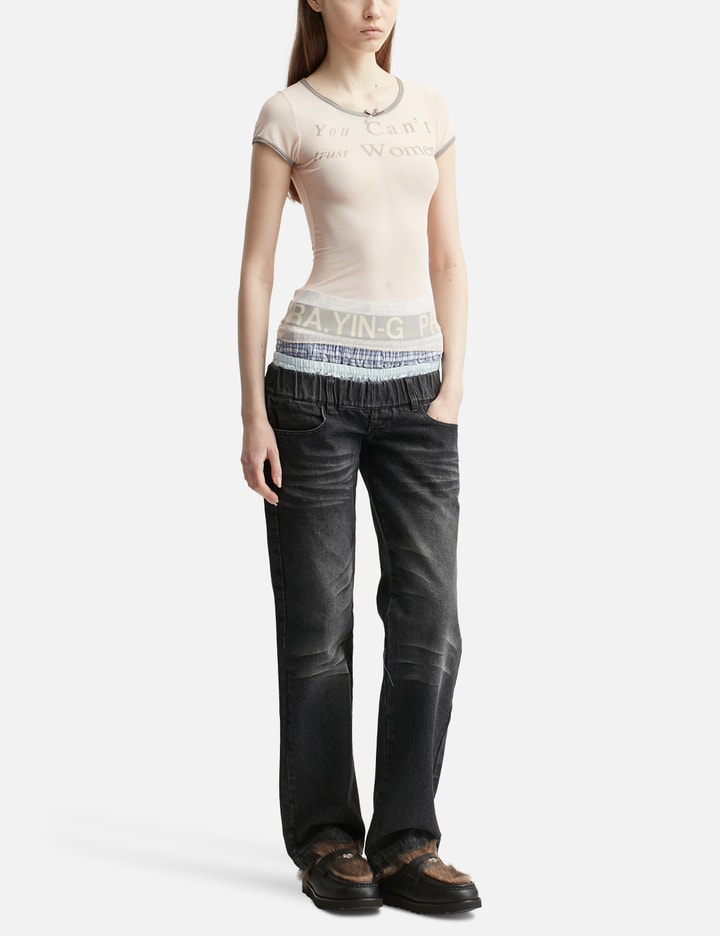 Can't Trust Women Sheer Top