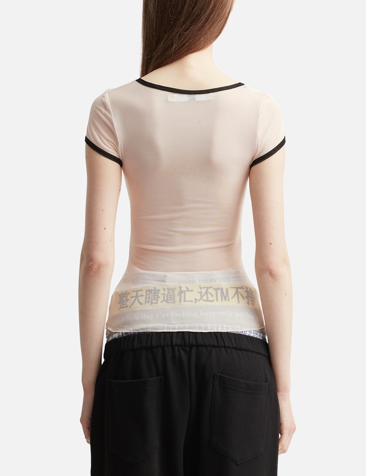 60 Dollars Sheer Top