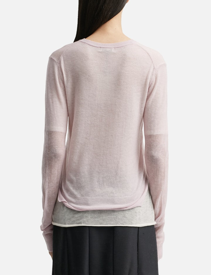Layered Two Tone Sweatshirt