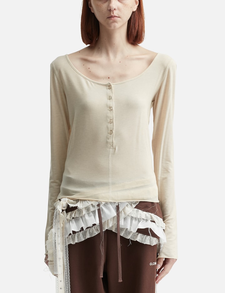 FADE BUTTON LONG SLEEVE