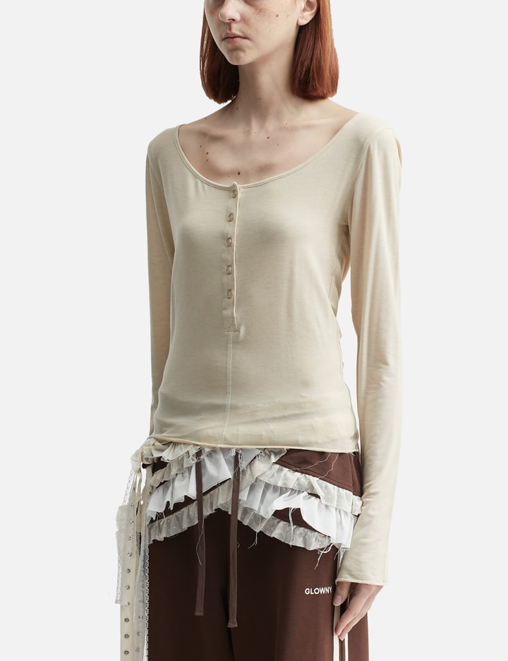 FADE BUTTON LONG SLEEVE