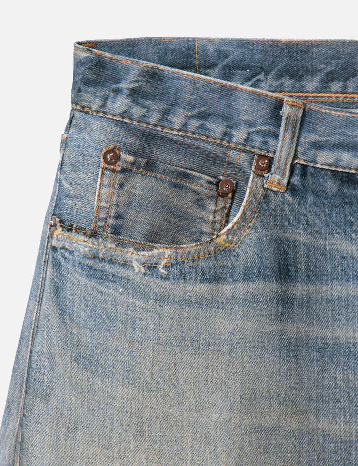 Trompe L'oeil Denim Pants