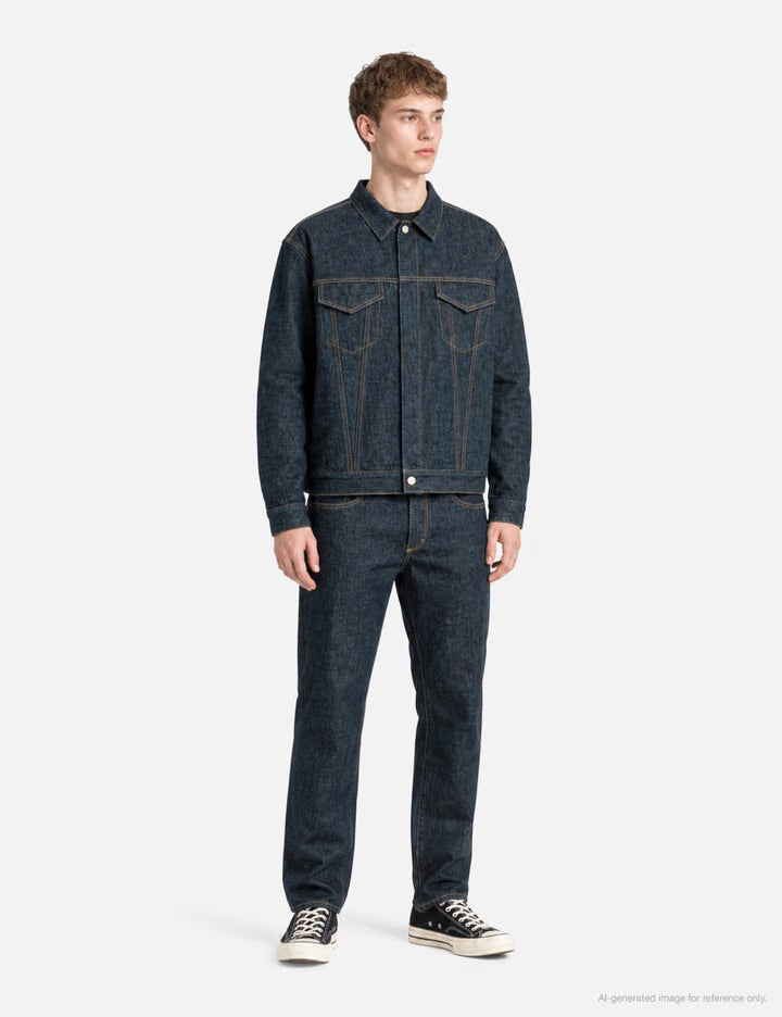Trucker Blouson Cotton 13.5oz Denim OW