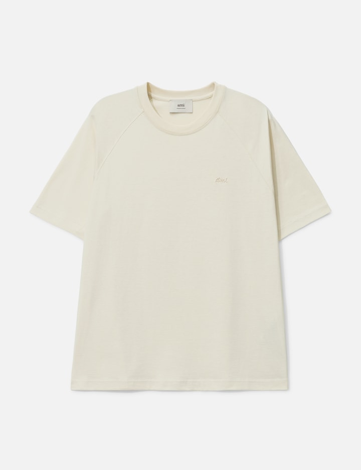 White Cotton Short Sleeves T-shirt