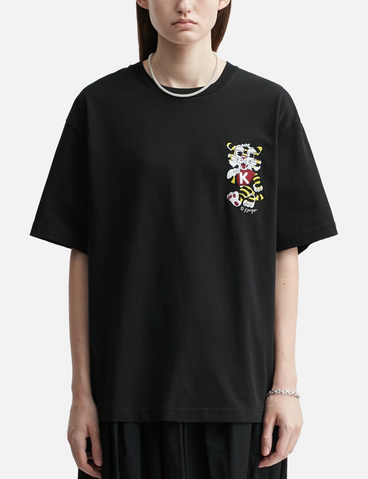 'KENZO Wild Tiger' Embroidered Oversized T-shirt