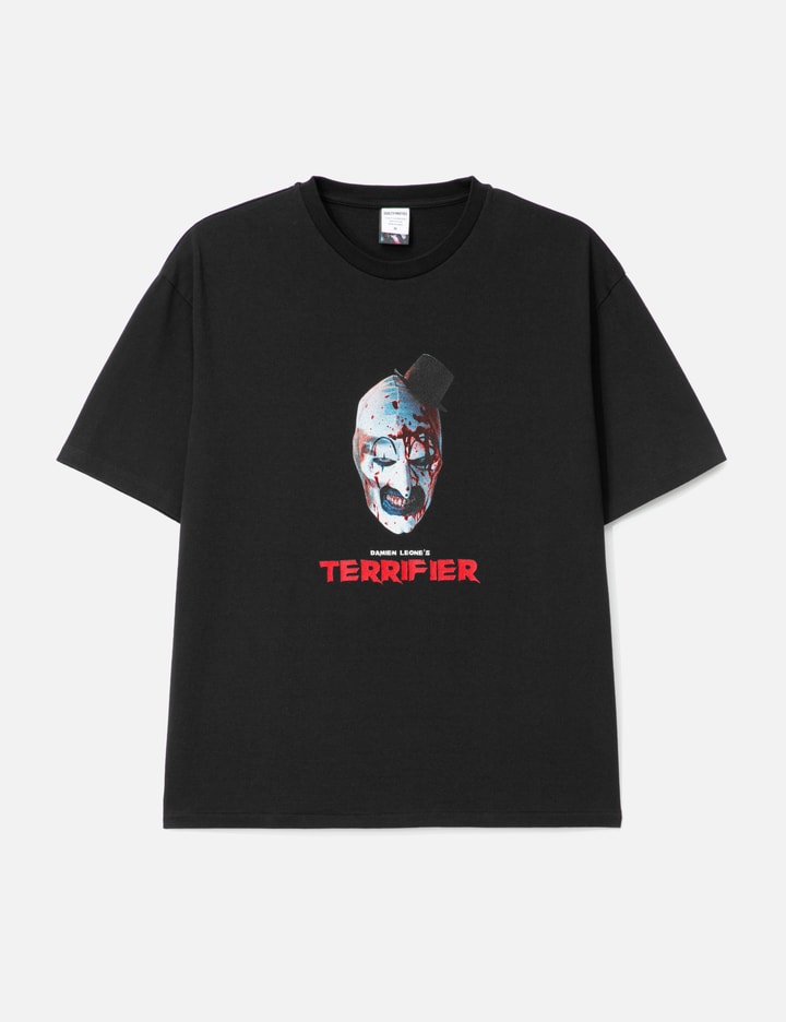Terrifier / Washed Heavy Weight Crew Neck T-shirt ( Type-2 )