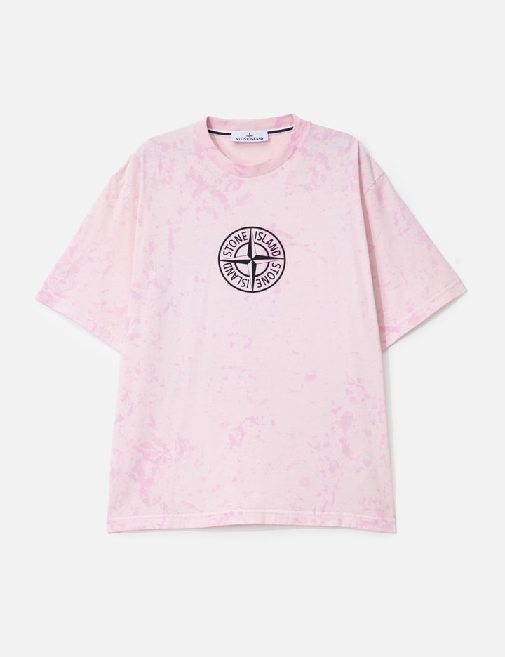 Combed Organic Cotton Jersey 'Paintball' Treatment Short Sleeve T-Shirt