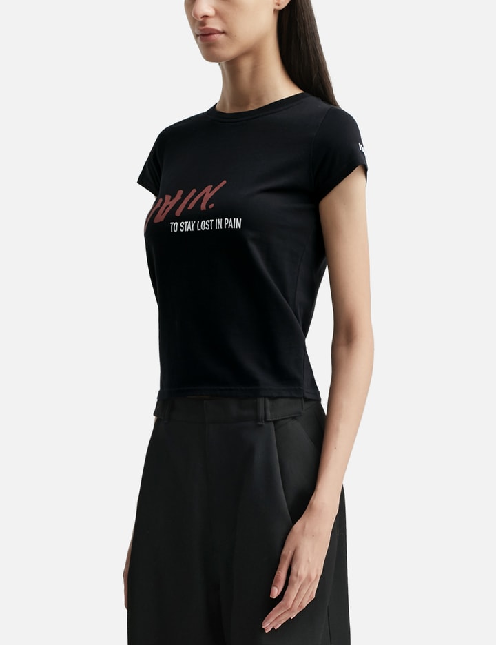 Stay Lost In Pain Fitted T-shirt