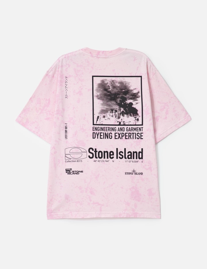 Combed Organic Cotton Jersey 'Paintball' Treatment Short Sleeve T-Shirt