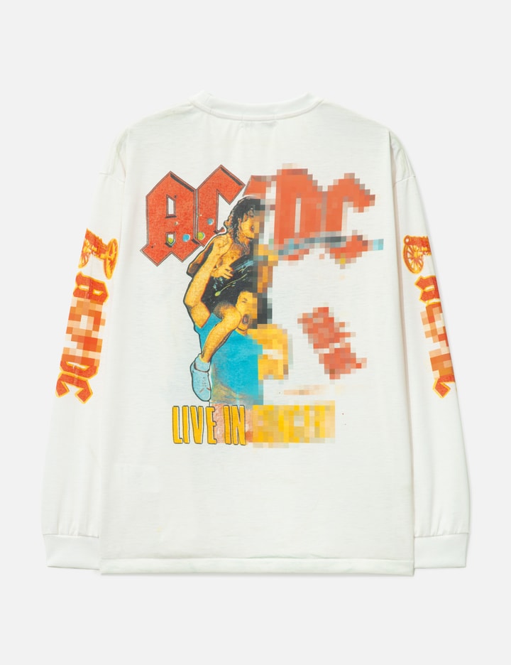 Long Sleeve Trompe L'oeil Mosaic T-shirt