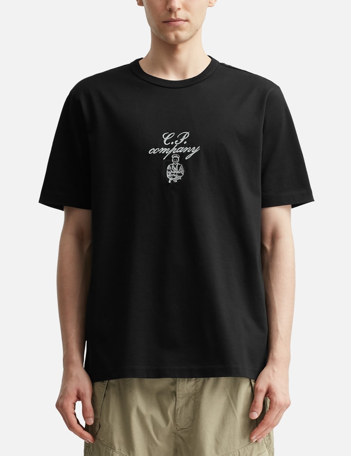 30/2 Mercerized Jersey Twisted Embroidery T-Shirt