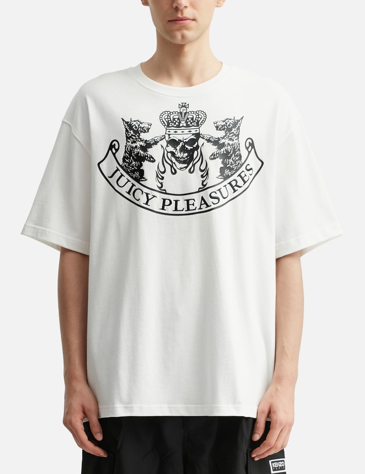 Pleasures x Juicy Couture Skull Crest Heavyweight Shirt
