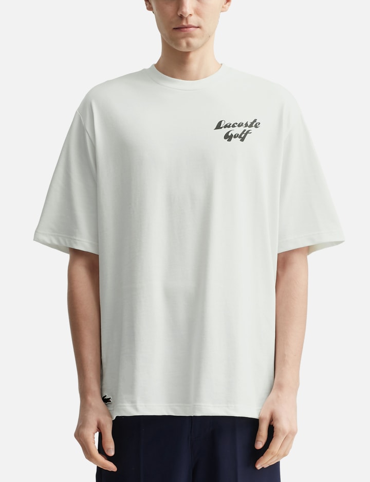 Men's Relaxed Fit Printed Golf T-Shirt