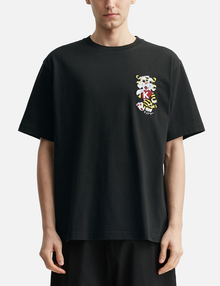 'KENZO Wild Tiger' Embroidered Oversized T-shirt