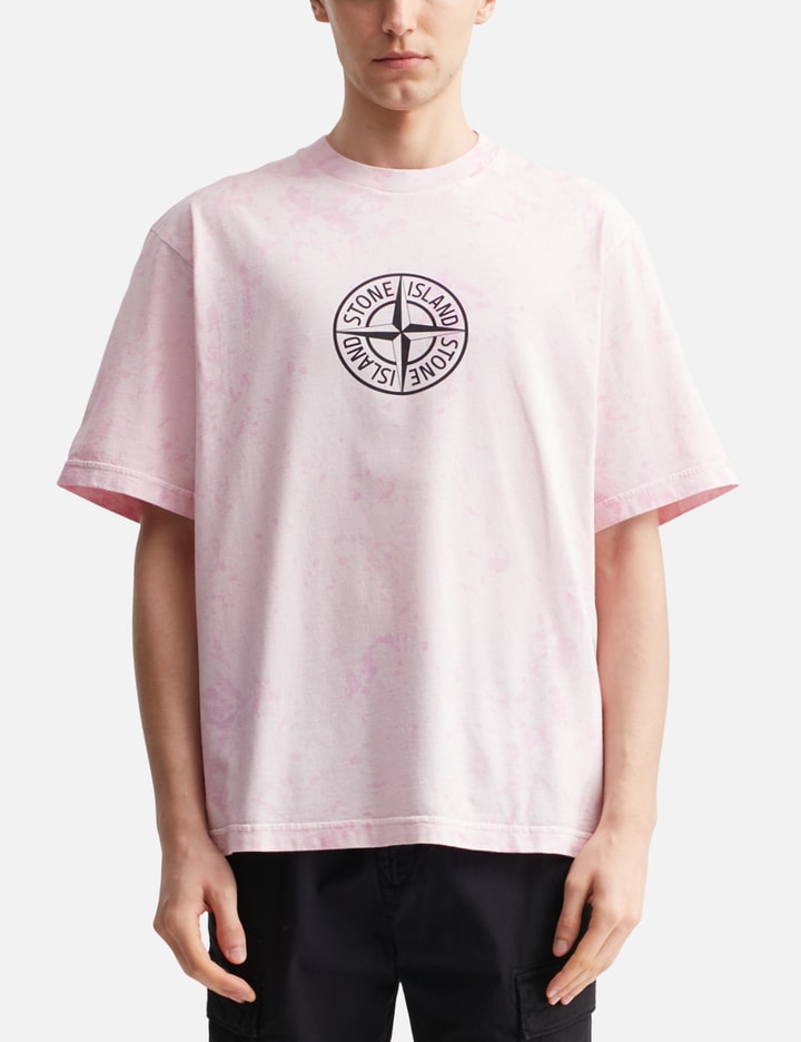 Combed Organic Cotton Jersey 'Paintball' Treatment Short Sleeve T-Shirt