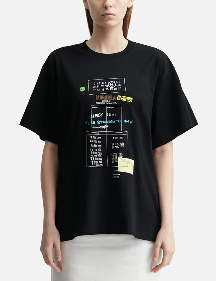 Stamp Print T-Shirt