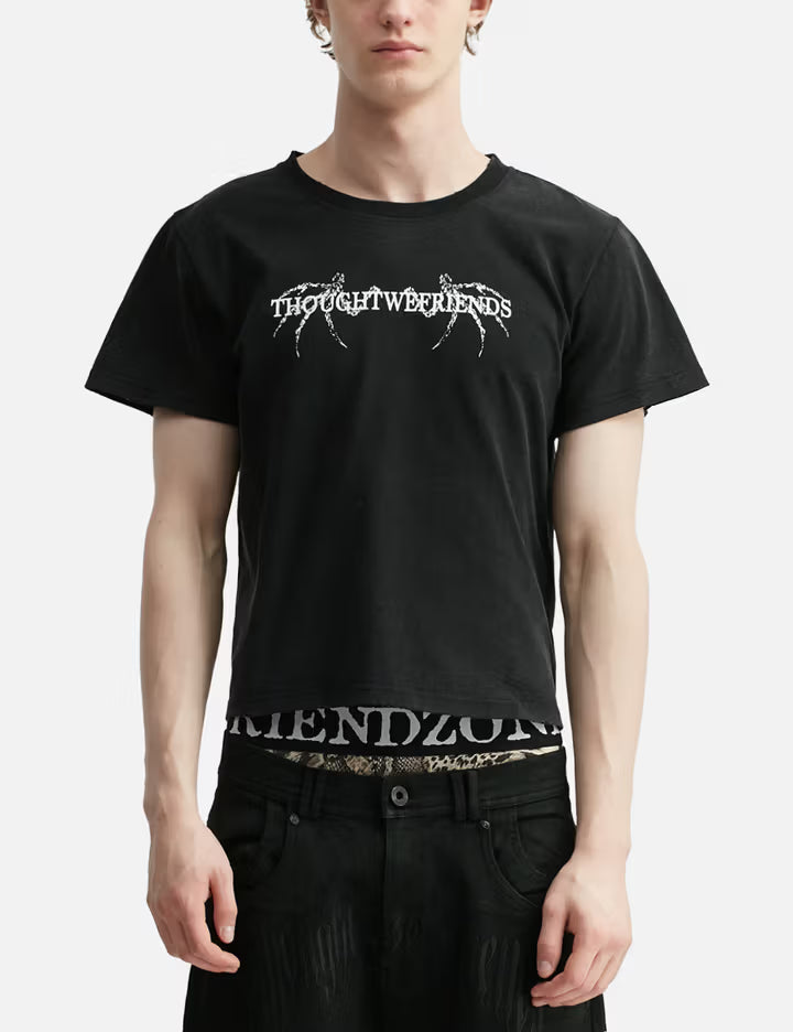 "Orius" Bone Wings Fitted T-Shirt