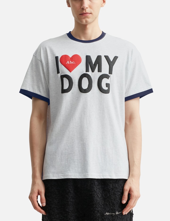 Abc. I Love My Dog Ring T-shirt
