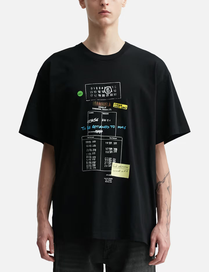 Stamp Print T-Shirt