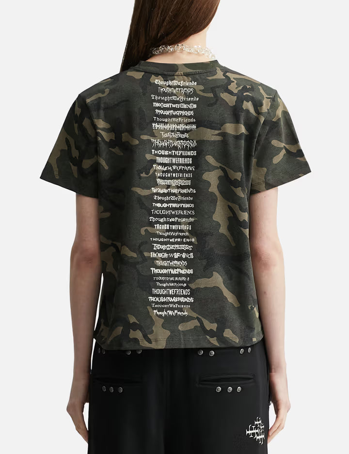 "Nameless" Regular T-Shirt In Camo