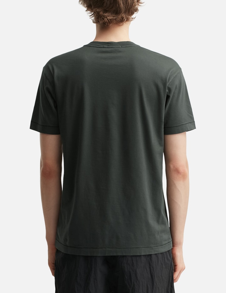 60/2 Cotton Jersey Short-Sleeve T-shirt With Compass Patch