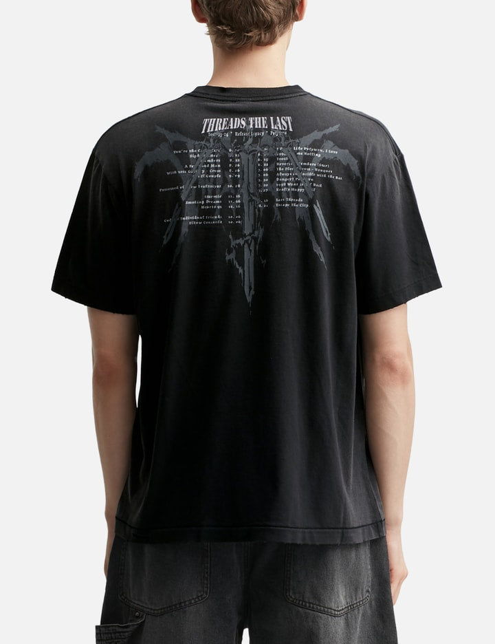 1/2 Graphic T-Shirt 'Metal Logo' Damaged