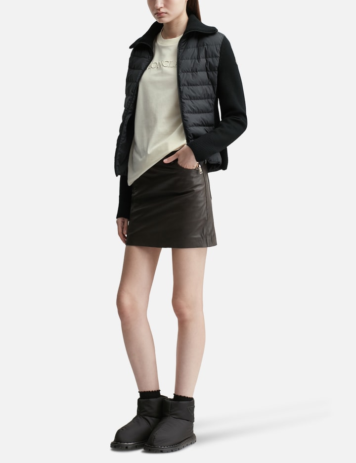 Embroidered Tonal Logo Cotton T-Shirt