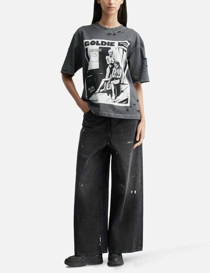 Acid Distressed Washed T-Shirt