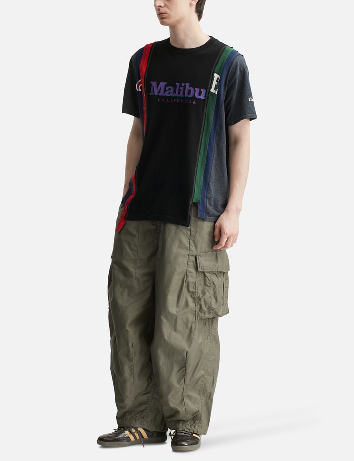 7 Cut Wide T-Shirt - College