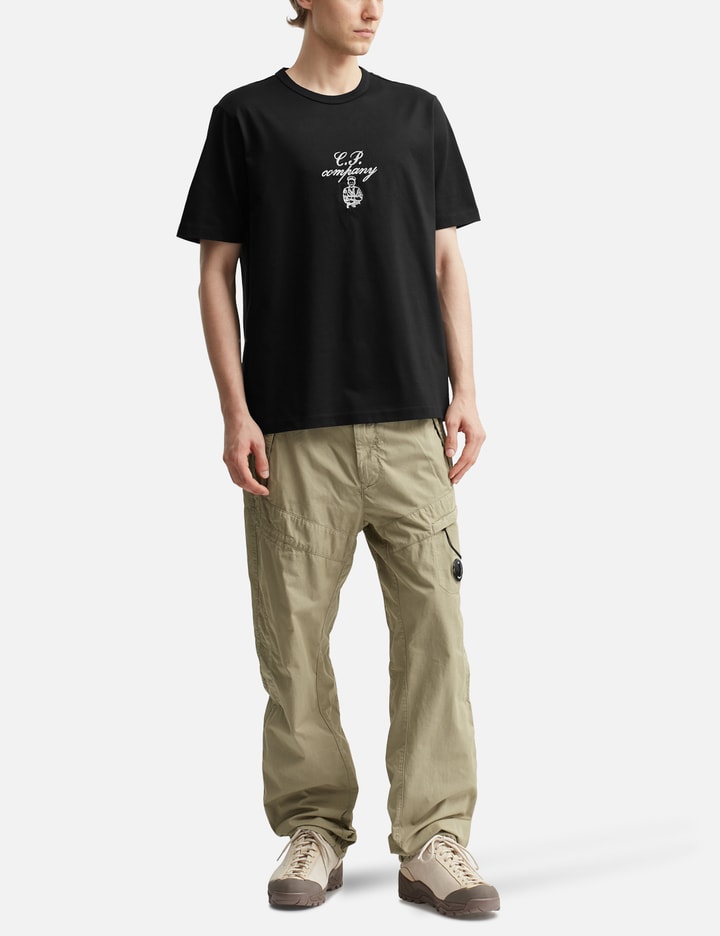 30/2 Mercerized Jersey Twisted Embroidery T-Shirt