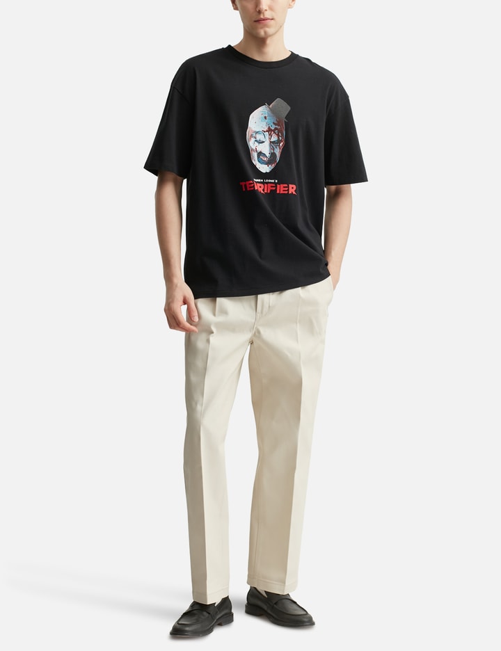 Terrifier / Washed Heavy Weight Crew Neck T-shirt ( Type-2 )