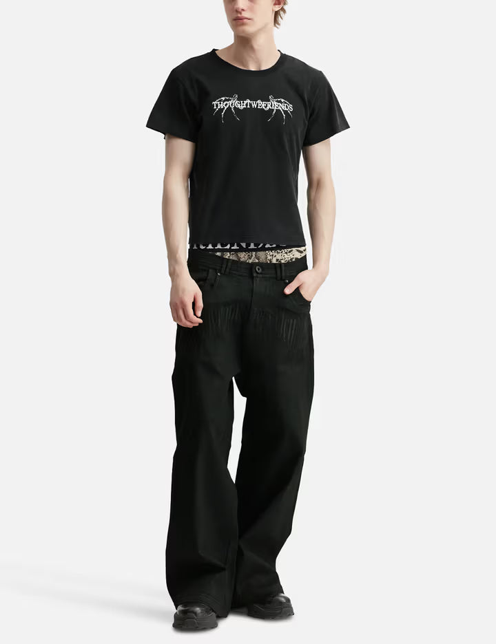 "Orius" Bone Wings Fitted T-Shirt