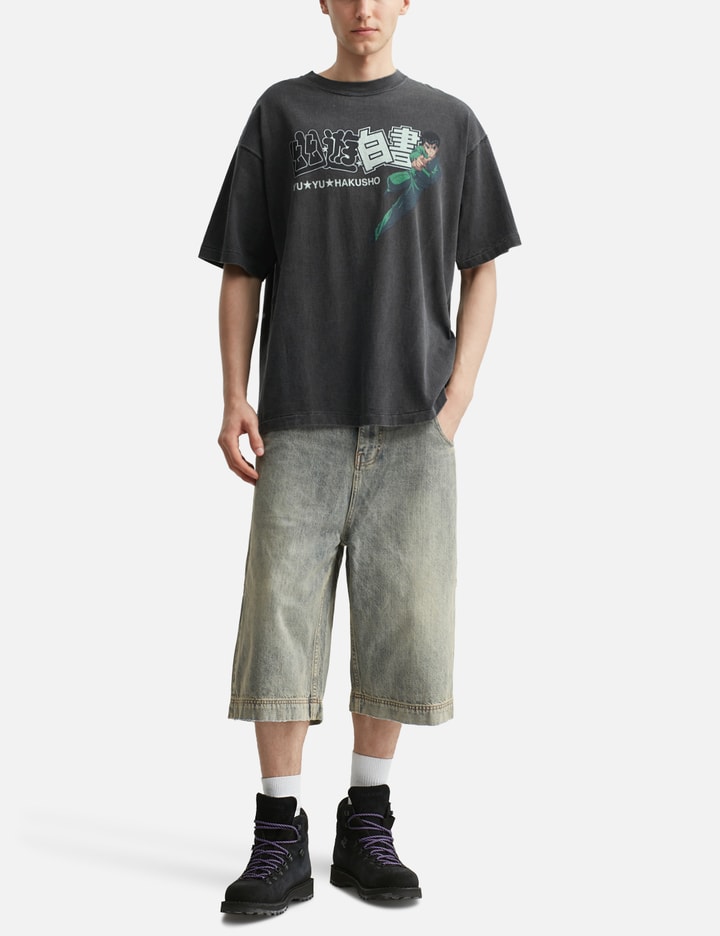 Yuyuhakusho Short Sleeve T-shirt (Yusuke/Kuwabara/Hiei/Kurama)