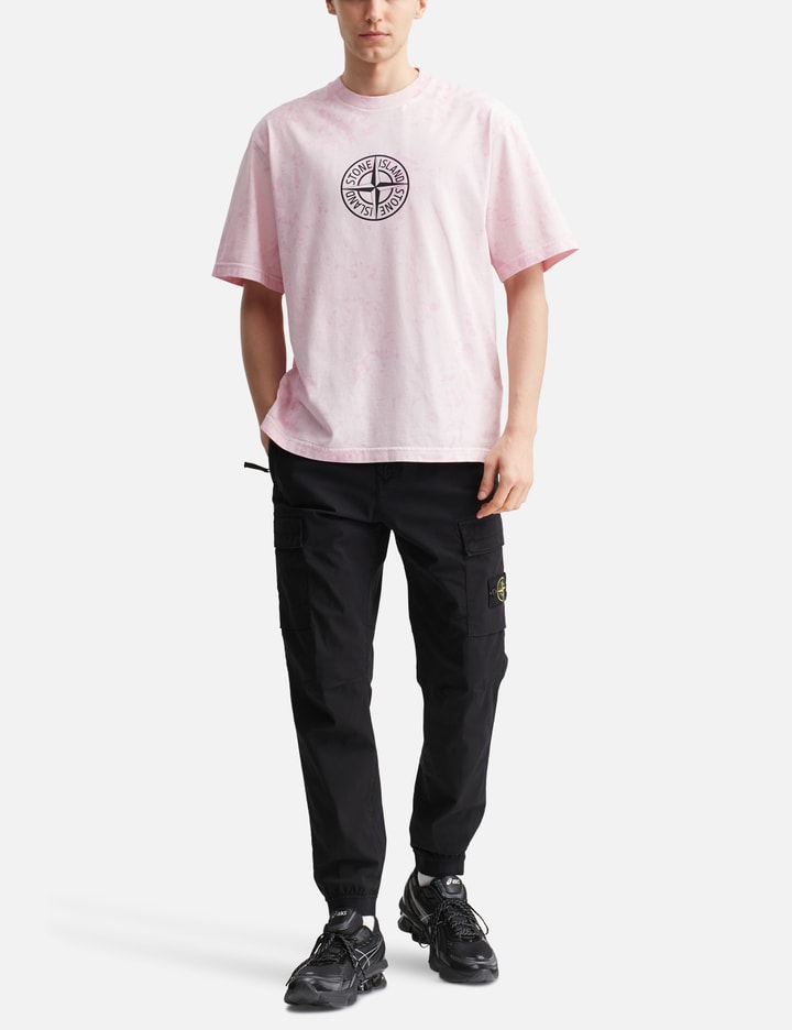 Combed Organic Cotton Jersey 'Paintball' Treatment Short Sleeve T-Shirt