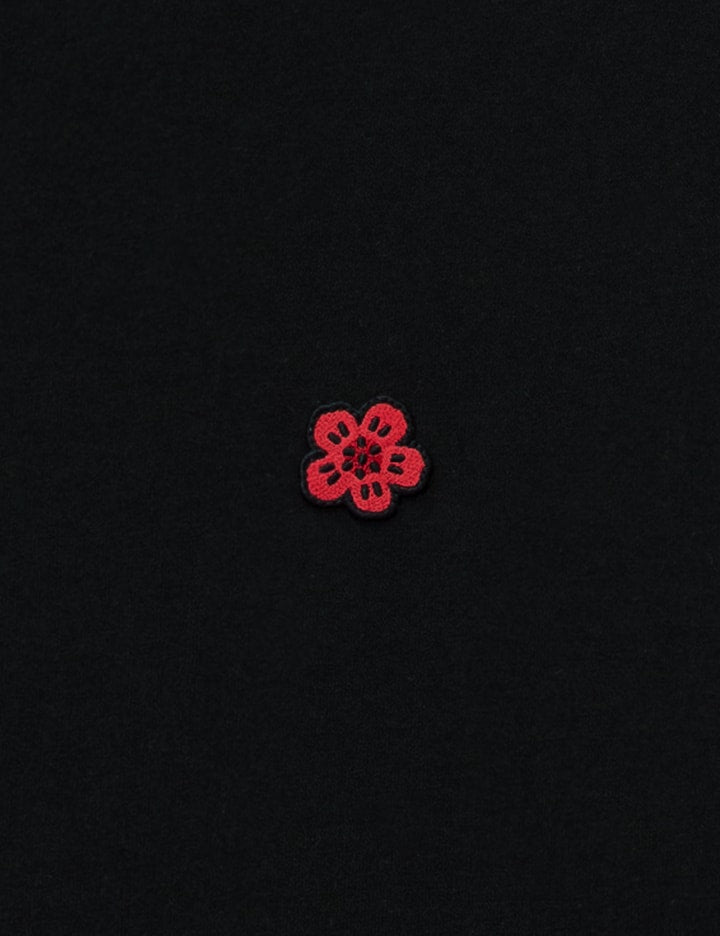 'Boke Flower' Embroidered T-shirt in Cotton