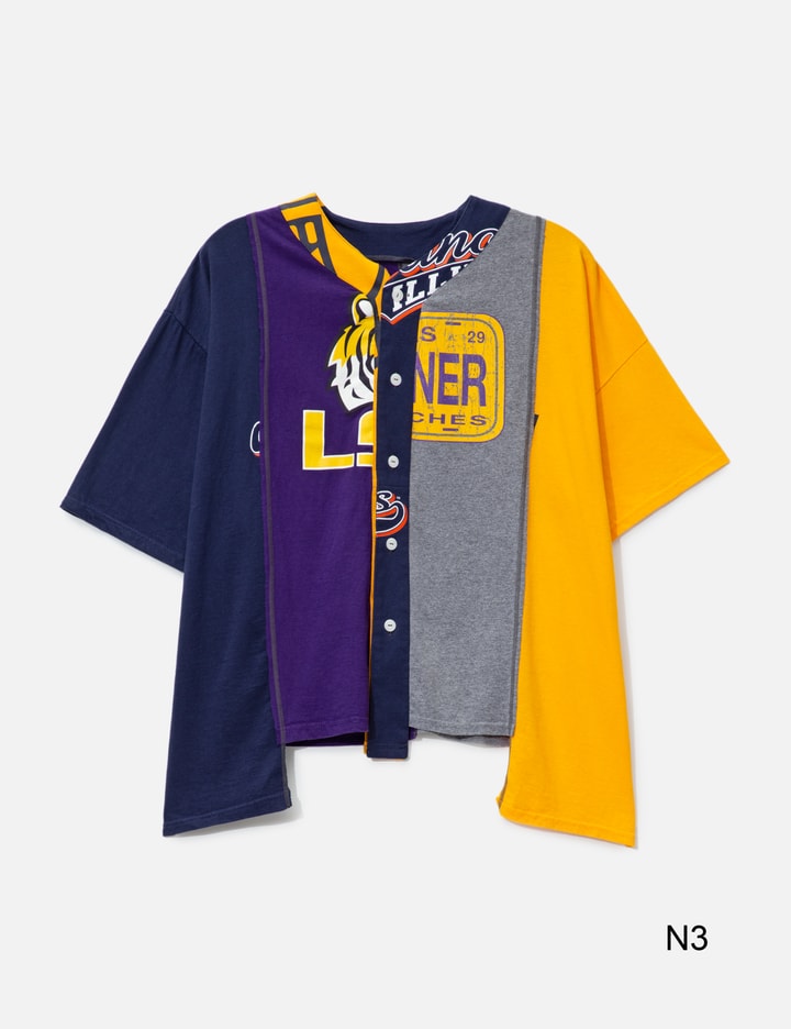 4 Cuts Wide College Baseball Shirt