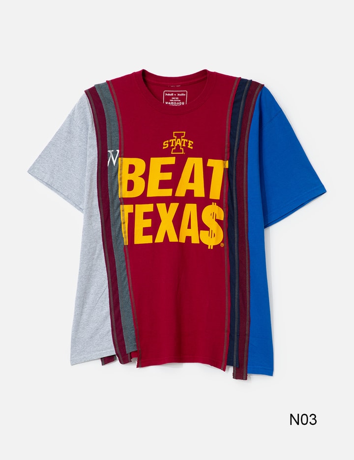 7 Cut Wide T-Shirt - College