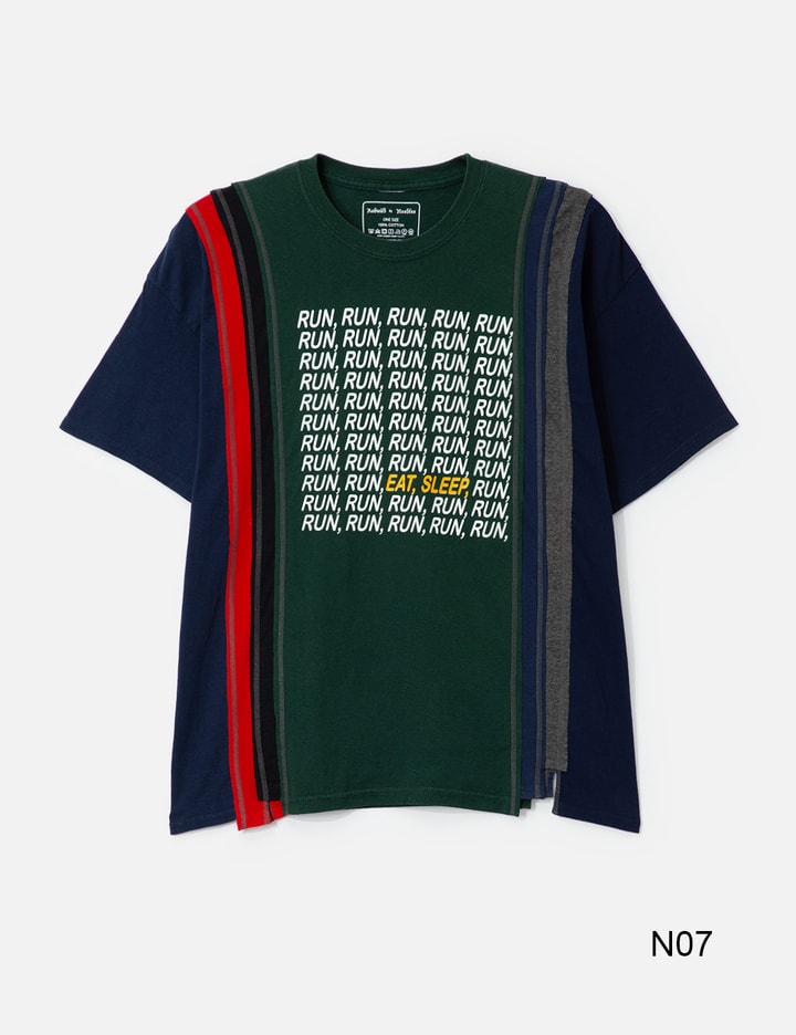 7 Cut Wide T-Shirt - College