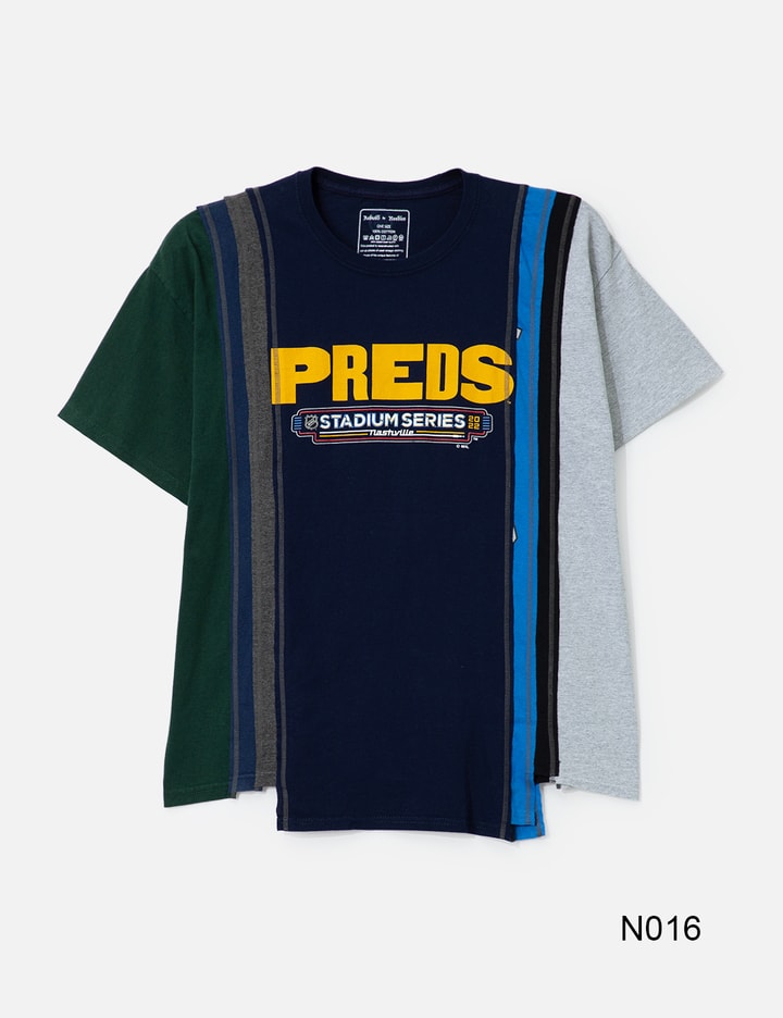 7 Cut Wide T-Shirt - College