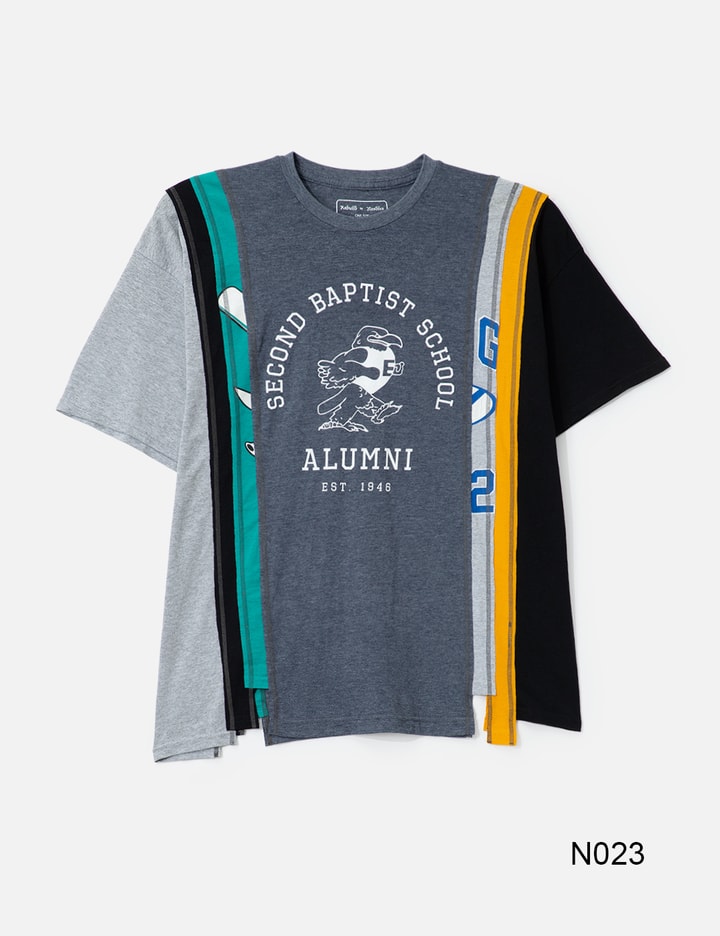 7 Cut Wide T-Shirt - College