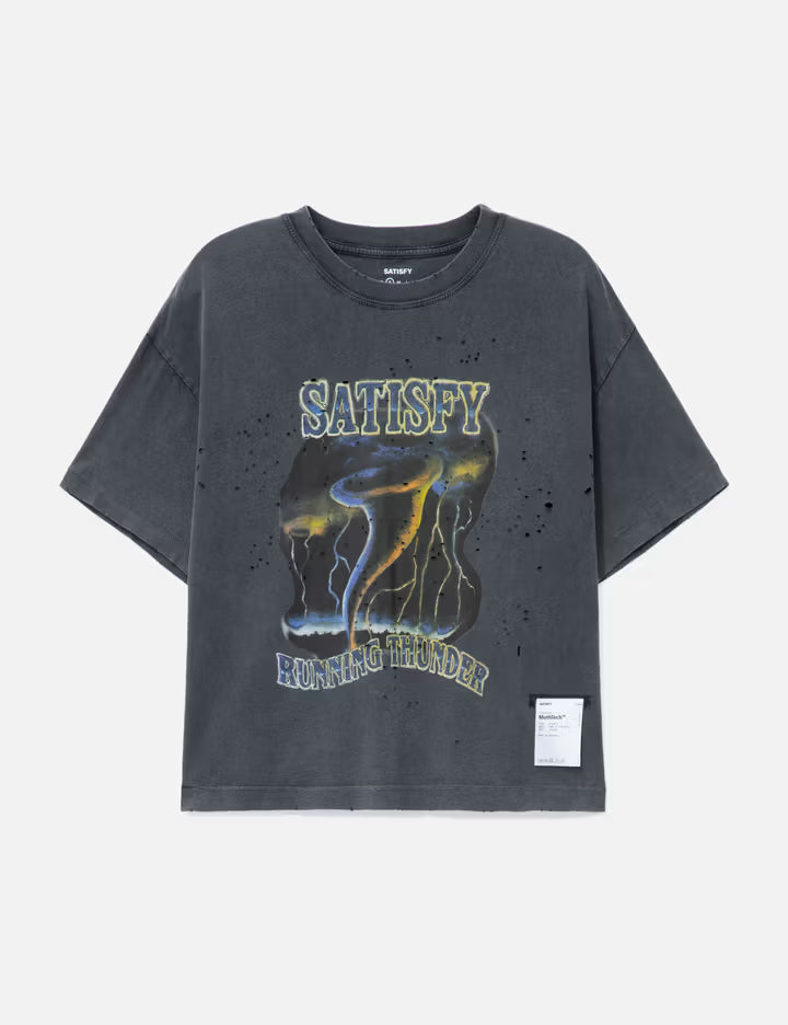 MothTech™ T‑Shirt With Tornado Print
