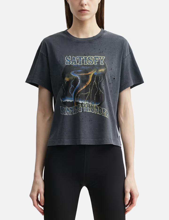 MothTech™ T‑Shirt With Tornado Print