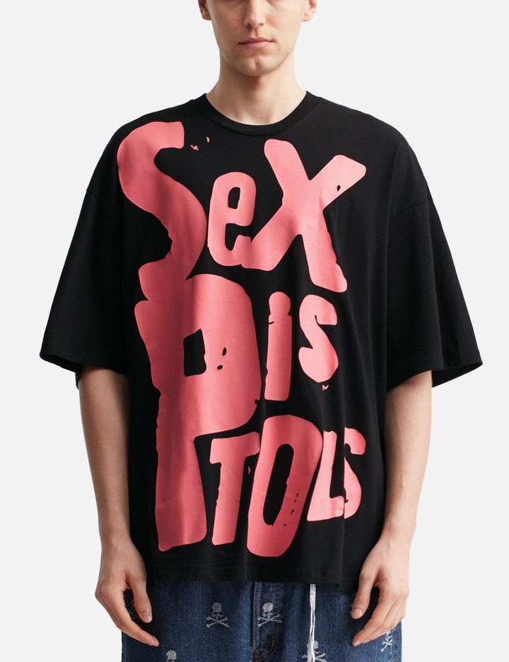 Mastermind World x Sex Pistols Logo Boxy Fit Short Sleeves T-shirt