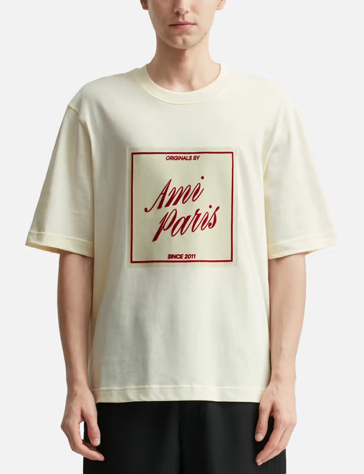 Ami Paris Heritage Print T-Shirt