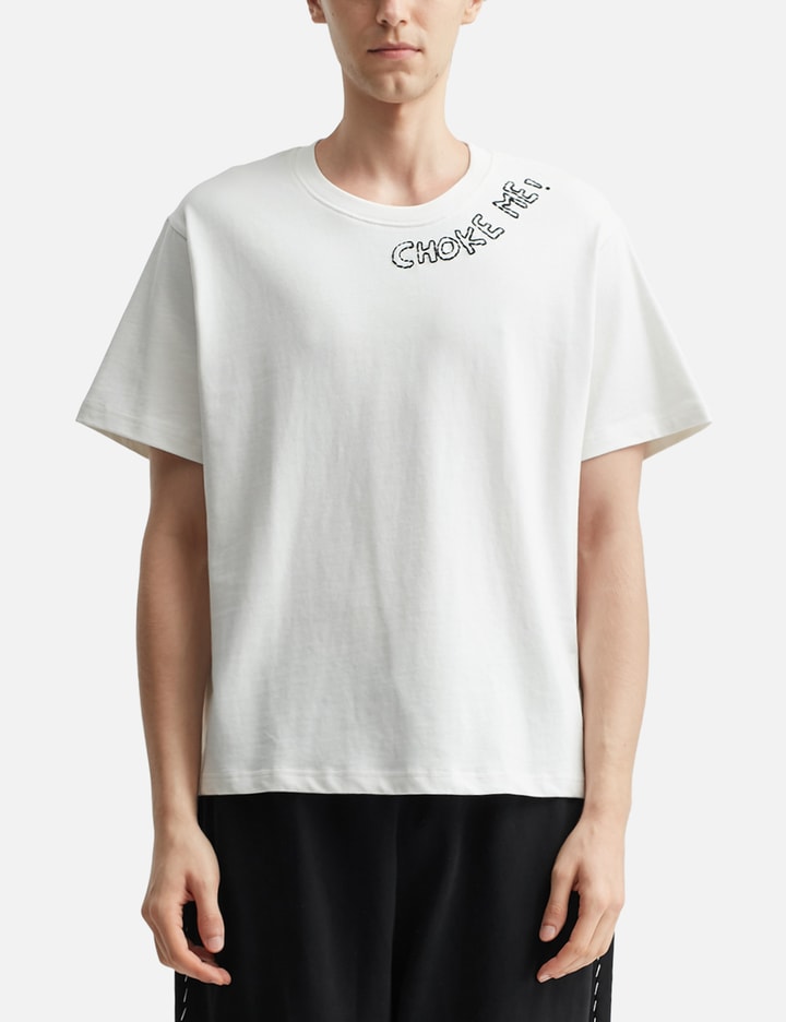 White Choke Me T-shirt