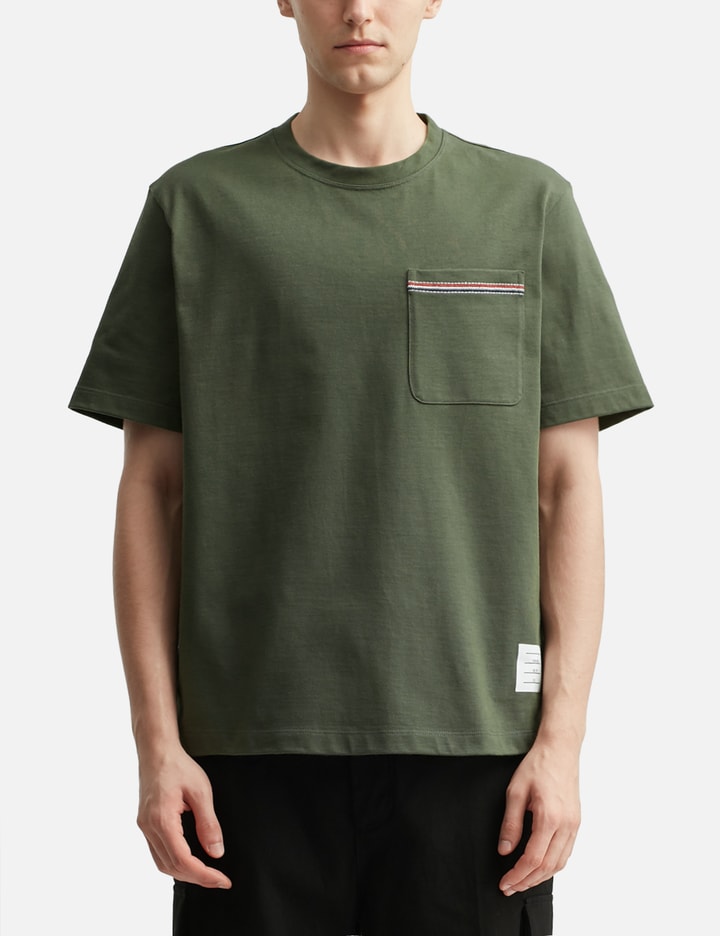 Embroidered RWB Pocket T-shirt
