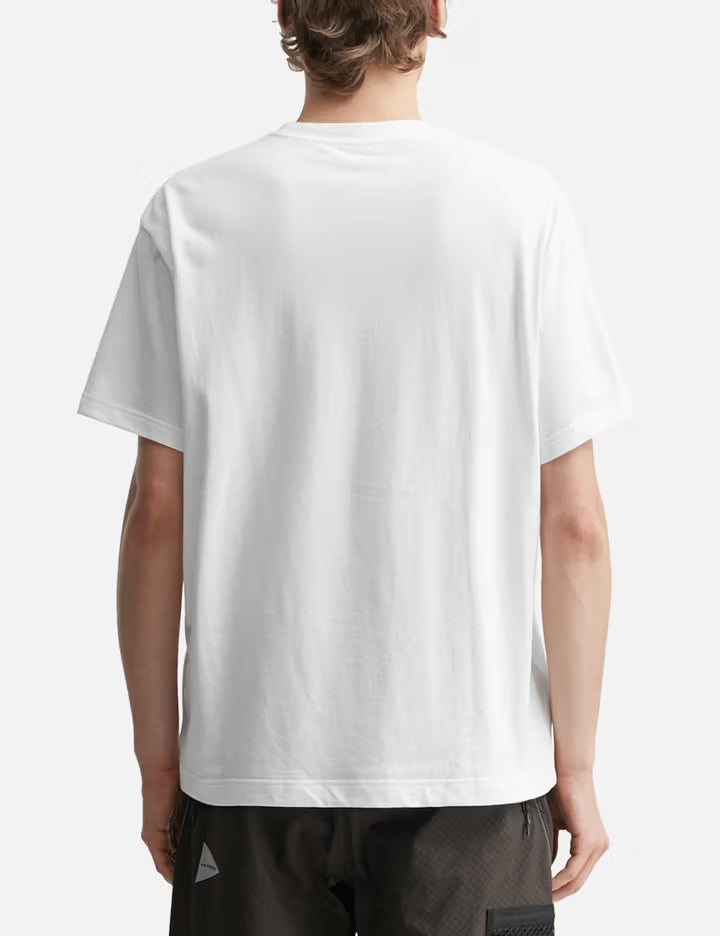 And Wander Big Logo Short Sleeves T-Shirt