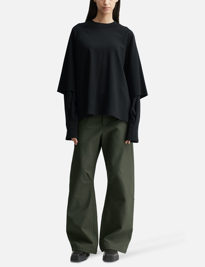 Raglan Layered Long Sleeve T-Shirt